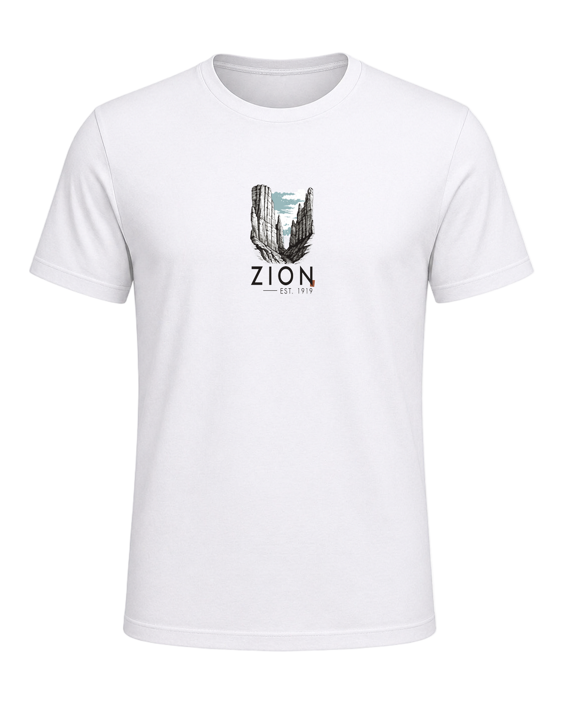 National Park Specific (WPA Style) — White