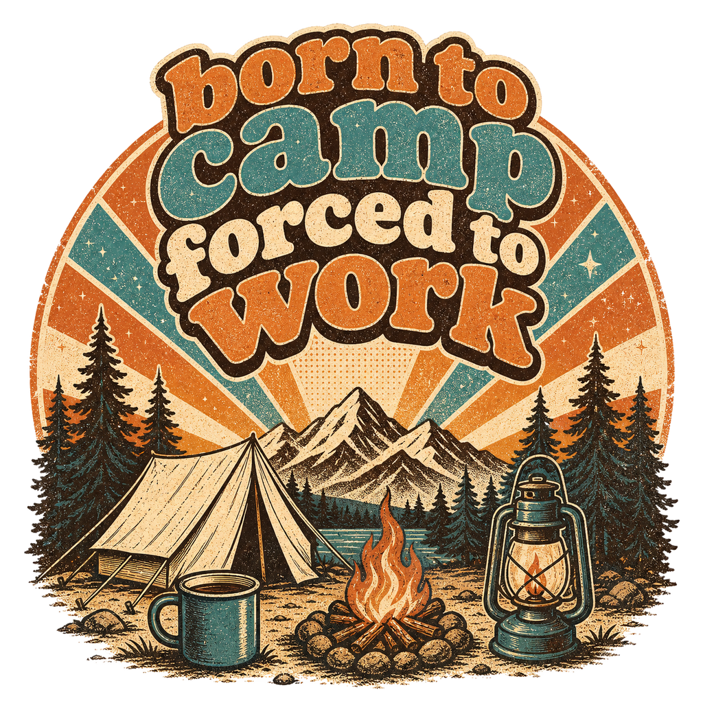 born to camp forced to work